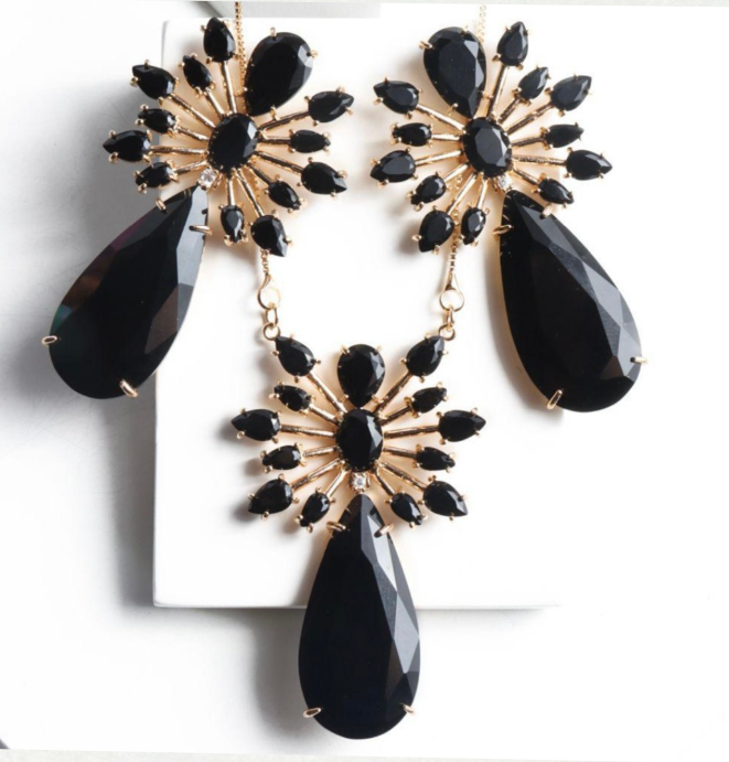 Conjunto Luxo Ônix