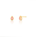 Brinco Cristal Rosa