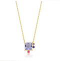 Colar Cristal Roxo