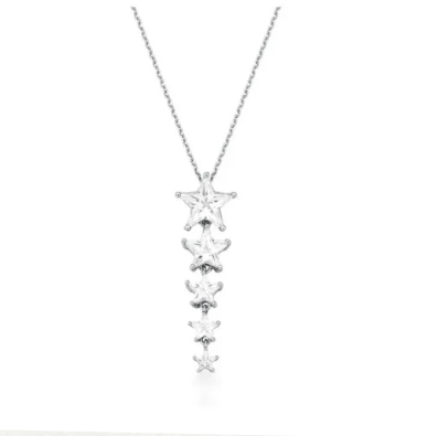 Colar Estrelas de Cristal