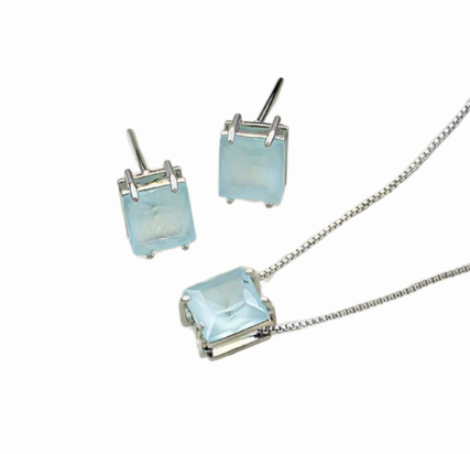 Conjunto Blue Ligth Fusion quadrado