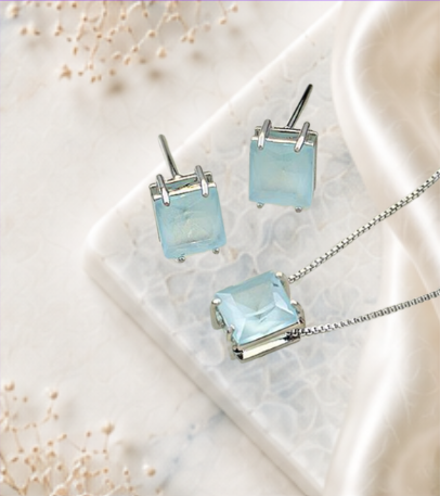 Conjunto Blue Ligth Fusion quadrado