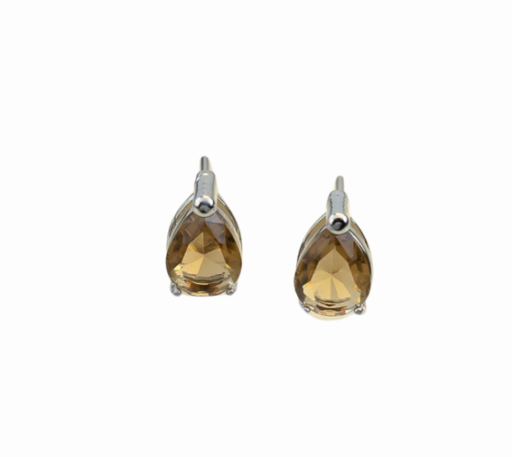 Brinco Mocha Mousee Cristal gota